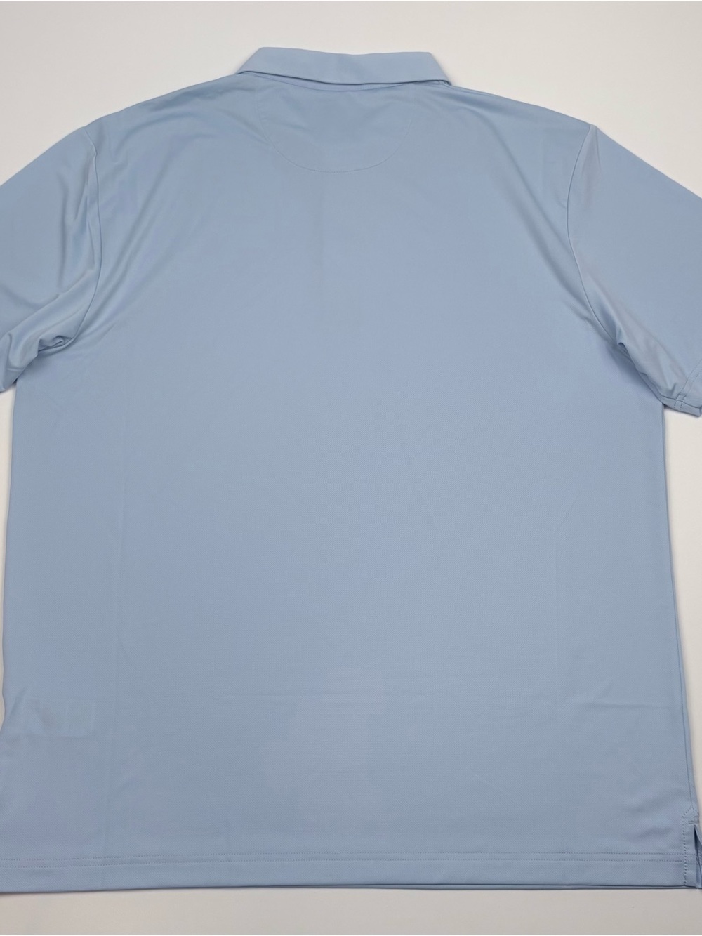 Callaway Mens XL Micro Hex Golf Polo Shirt Open Air Blue CGKSF0B6 - Picture 5 of 10